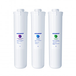 Комплект сменных модулей для Аквафор Кристалл на год